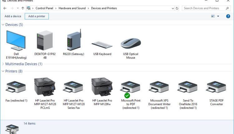 Drucker unter Windows 10 hinzufügen (Lokal, Netzwerk, Freigegebener Drucker)