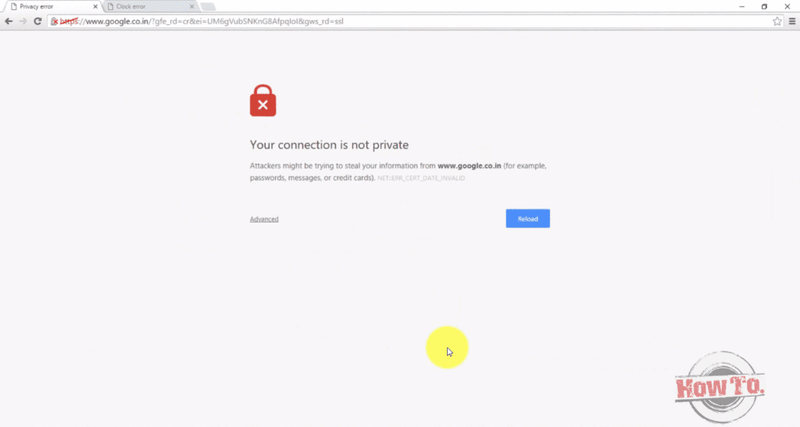 Beheben Sie den Fehler „Ihre Verbindung ist nicht privat“ in Chrome NET::ERR_CERT_COMMON_NAME_INVALID