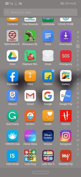 Apps werden normalerweise in alphabetischer Reihenfolge sortiert | So stellen Sie gelöschte App-Symbole auf Android wieder her